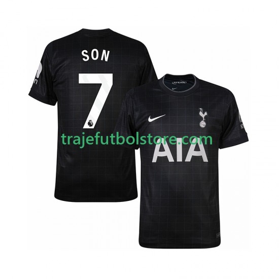 Camiseta 2ª Tottenham Hotspur Son Heung-Min 7 Hombre 2025-2026 Manga Corta