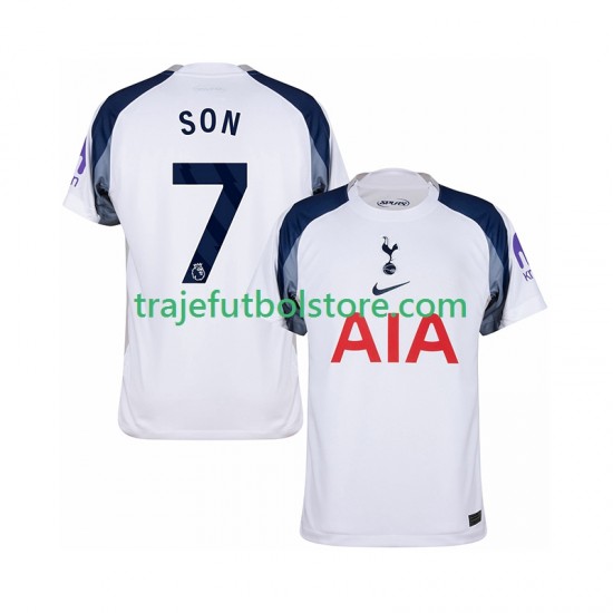 Camiseta 1ª Tottenham Hotspur Son Heung-Min 7 Hombre 2025-2026 Manga Corta