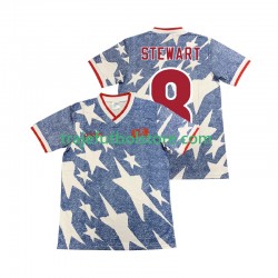 Camiseta 2ª Estados Unidos STEWART 8 Retro Hombre 1994 Manga Corta