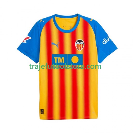 Camiseta 3ª Valencia CF Hombre 2025-2026 Manga Corta