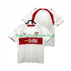 Camiseta 1ª VfB Stuttgart 2007 Retro Hombre 2006 Manga Corta