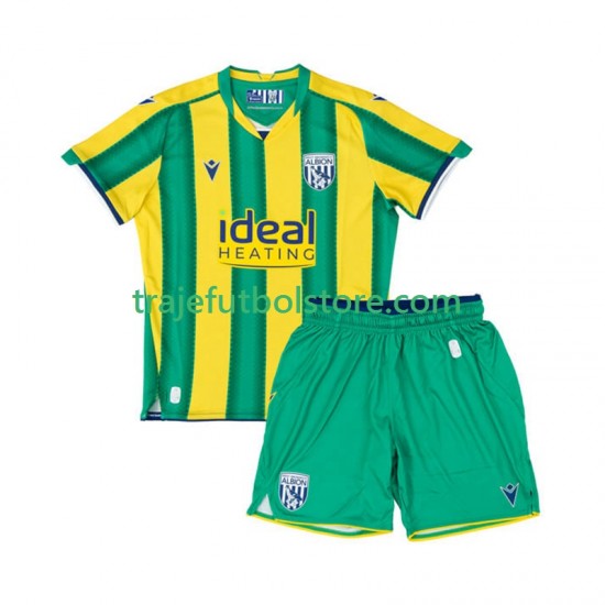 Camiseta 2ª West Bromwich Albion Niño 2025-2026 Manga Corta