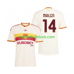 Camiseta 2ª AS Roma Donyell Malen 14 Hombre 2026-2027 Manga Corta Camiseta 2ª AS Roma Donyell Malen 14 Hombre 2026-2027 Manga Corta