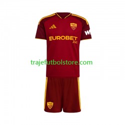 Camiseta 1ª AS Roma Niño 2026-2027 Manga Corta