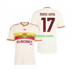 Camiseta 2ª AS Roma Manu Kone 17 Hombre 2026-2027 Manga Corta Camiseta 2ª AS Roma Manu Kone 17 Hombre 2026-2027 Manga Corta