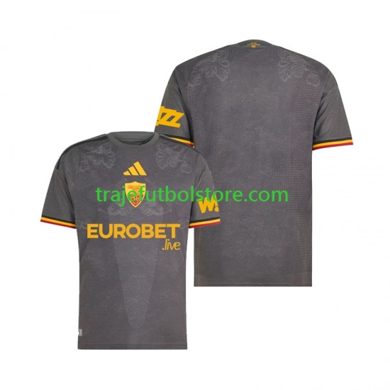 Camiseta 3ª AS Roma Hombre 2026-2027 Manga Corta