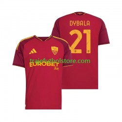 Camiseta 1ª AS Roma Paulo Dybala 21 Hombre 2026-2027 Manga Corta Camiseta 1ª AS Roma Paulo Dybala 21 Hombre 2026-2027 Manga Corta