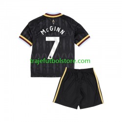 Camiseta 2ª Aston Villa John McGinn 7 Niño 2026-2027 Manga Corta