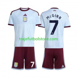 Camiseta 3ª Aston Villa John McGinn 7 Niño 2026-2027 Manga Corta Camiseta 3ª Aston Villa John McGinn 7 Niño 2026-2027 Manga Corta