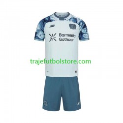 Camiseta 2ª Bayer 04 Leverkusen Niño 2026-2027 Manga Corta