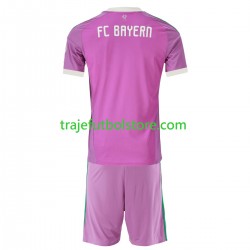 Camiseta 3ª Bayern de Múnich Portero Niño 2026-2027 Manga Corta