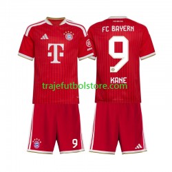 Camiseta 1ª Bayern de Múnich Harry Kane 9 Niño 2026-2027 Manga Corta