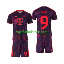 Camiseta 3ª Bayern de Múnich Harry Kane 9 Niño 2026-2027 Manga Corta Camiseta 3ª Bayern de Múnich Harry Kane 9 Niño 2026-2027 Manga Corta