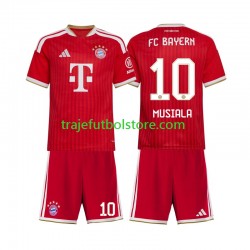 Camiseta 1ª Bayern de Múnich Jamal Musiala 10 Niño 2026-2027 Manga Corta