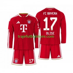 Camiseta 1ª Bayern de Múnich Michael Olise 17 Niño 2026-2027 ML
