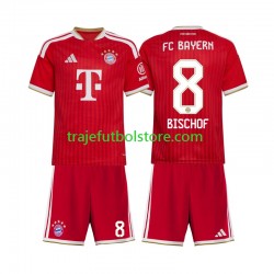 Camiseta 1ª Bayern de Múnich Tom Bischof 8 Niño 2026-2027 Manga Corta