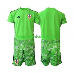 Camiseta 1ª Croacia Portero Niño 2026-2027 Manga Corta
