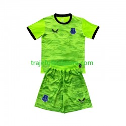 Camiseta 1ª Everton Portero Niño 2026-2027 Manga Corta