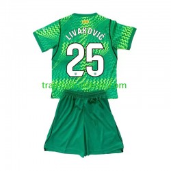 Camiseta 1ª FC Barcelona Dominik Livakovic 25 Portero Niño 2026-2027 Manga Corta