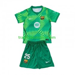 Camiseta 1ª FC Barcelona Dominik Livakovic 25 Portero Niño 2026-2027 Manga Corta
