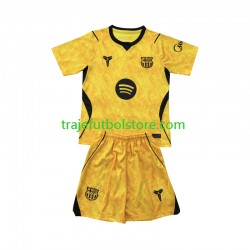 Camiseta 4ª FC Barcelona Portero Niño 2026-2027 Manga Corta