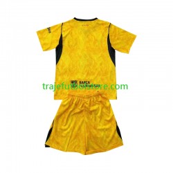 Camiseta 4ª FC Barcelona Portero Niño 2026-2027 Manga Corta