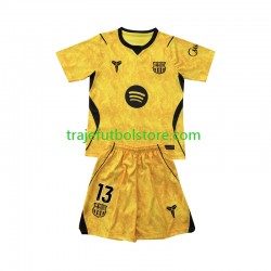 Camiseta 4ª FC Barcelona Wojciech Szczesny 13 Portero Niño 2026-2027 Manga Corta