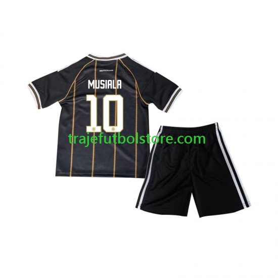 Camiseta 3ª Alemania Jamal Musiala 10 Niño Copa Mundial 2026 Manga Corta