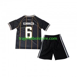 Camiseta 3ª Alemania Joshua Kimmich 6 Niño Copa Mundial 2026 Manga Corta