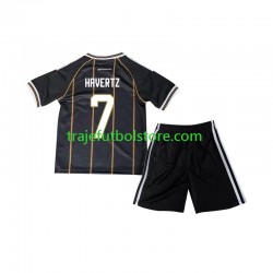 Camiseta 3ª Alemania Kai Havertz 7 Niño Copa Mundial 2026 Manga Corta