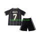 Camiseta 3ª Alemania Kai Havertz 7 Niño Copa Mundial 2026 Manga Corta