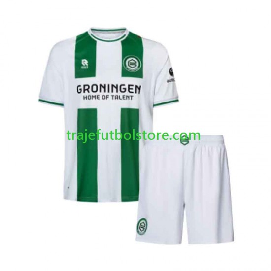 Camiseta 1ª Groningen Niño 2026-2027 Manga Corta