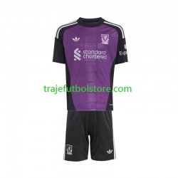 Camiseta 2ª Liverpool Portero Niño 2026-2027 Manga Corta
