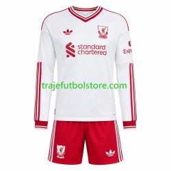 Camiseta 2ª Liverpool Niño 2026-2027 ML Camiseta 2ª Liverpool Niño 2026-2027 ML