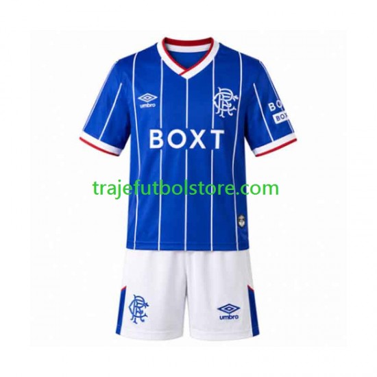 Camiseta 1ª Rangers Niño 2026-2027 Manga Corta