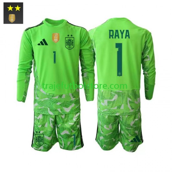 Camiseta 3ª España David Raya 1 Portero Niño 2026-2027 ML
