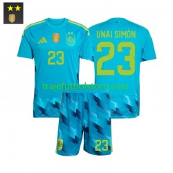 Camiseta 1ª España Unai Simon 23 Portero Niño 2026-2027 Manga Corta Camiseta 1ª España Unai Simon 23 Portero Niño 2026-2027 Manga Corta