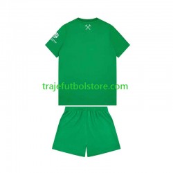 Camiseta 1ª West Ham United Portero Niño 2026-2027 Manga Corta