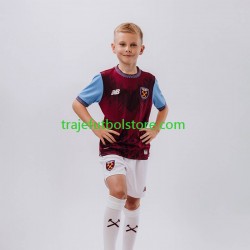 Camiseta 1ª West Ham United Niño 2026-2027 Manga Corta