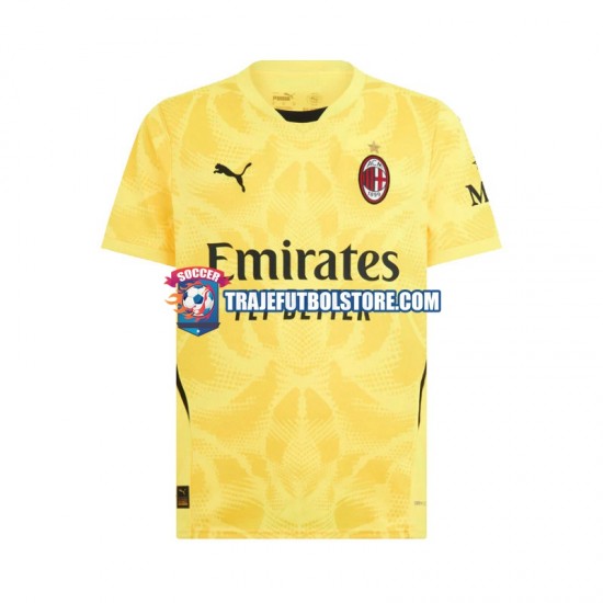 Camiseta 2ª AC Milan Portero Hombre 2024-2025 Manga Corta