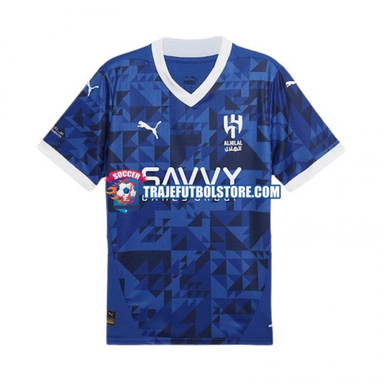 Camiseta 1ª Al Hilal Hombre 2024-2025 Manga Corta