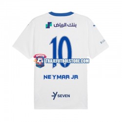 Camiseta 2ª Al Hilal Neymar JR 10 Hombre 2024-2025 Manga Corta