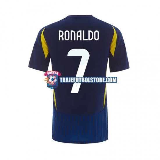 Camiseta 2ª Al Nassr Cristiano Ronaldo 7 Hombre 2024-2025 Manga Corta