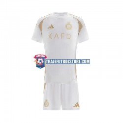 Camiseta 3ª Al Nassr Niño 2024-2025 Manga Corta