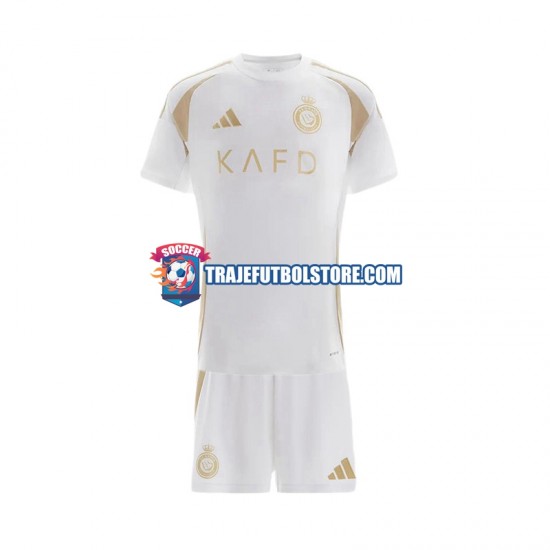Camiseta 3ª Al Nassr Niño 2024-2025 Manga Corta