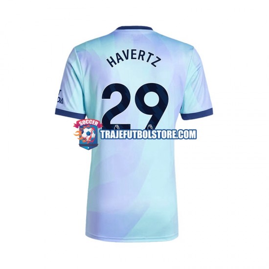 Camiseta 3ª Arsenal Kai Havertz 29 Hombre 2024-2025 Manga Corta