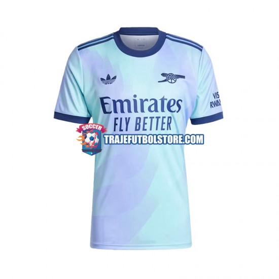 Camiseta 3ª Arsenal SAKA 7 Hombre 2024-2025 Manga Corta