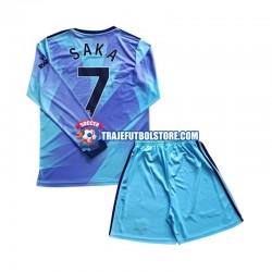 Camiseta 3ª Arsenal Saka 7 Niño 2024-2025 ML