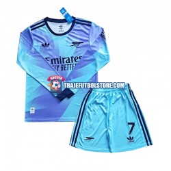 Camiseta 3ª Arsenal Saka 7 Niño 2024-2025 ML