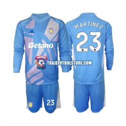 Camiseta 3ª Aston Villa Emiliano Martinez 23 Portero Niño 2024-2025 ML
